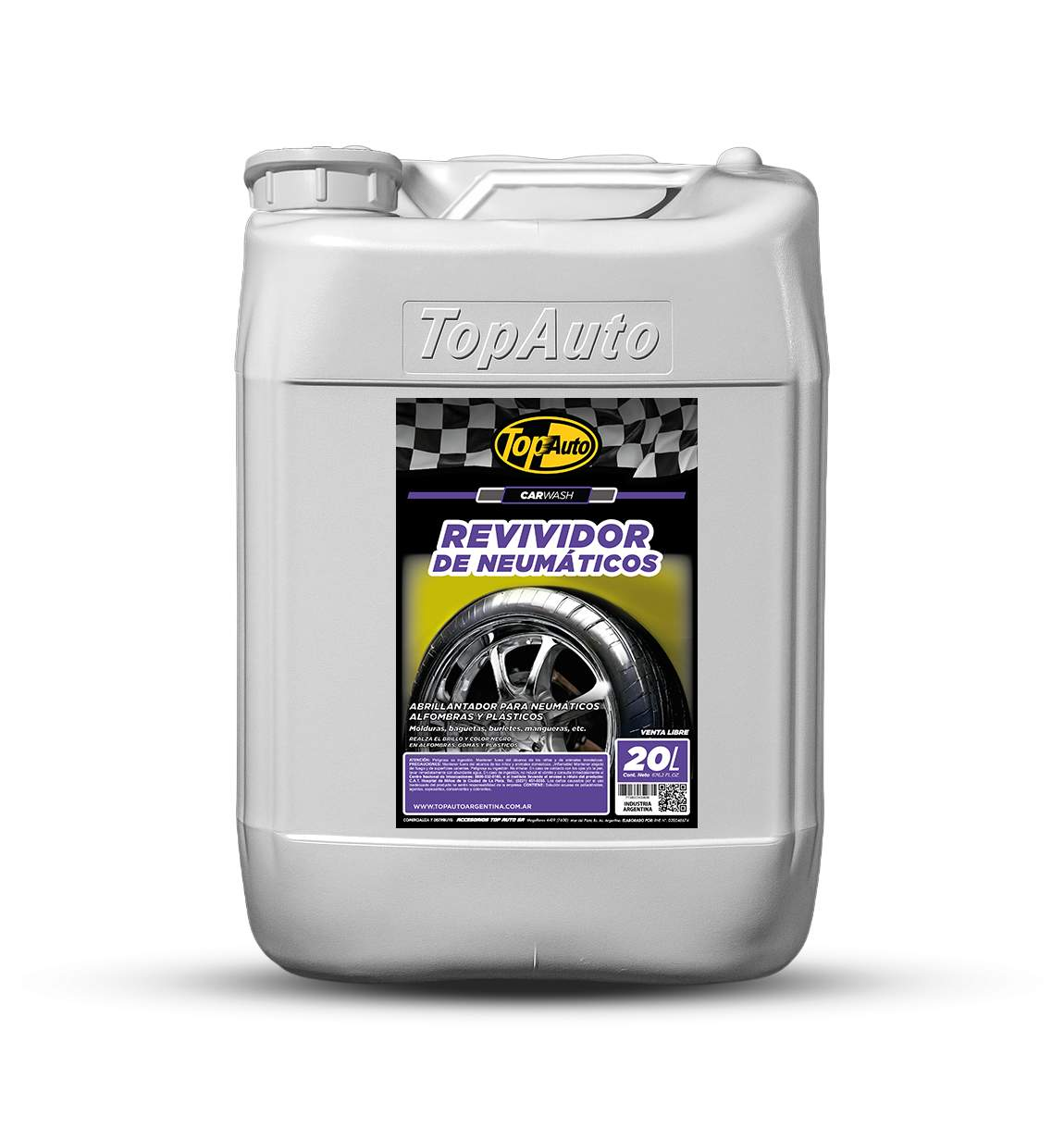 Revividor de Neumáticos Premium - Top Auto - 20 L