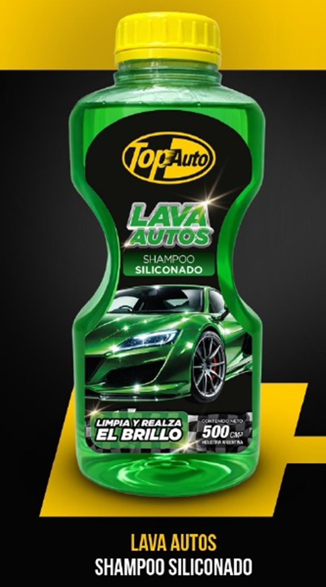 Shampoo Siliconado Verde - Top Auto - 500 CC
