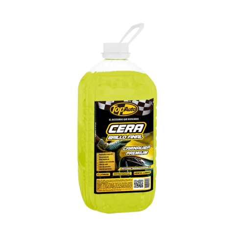 CERA BRILLO FINAL CARNAUBA DETAILING 5 Lts. TOP AUTO PREMIUN